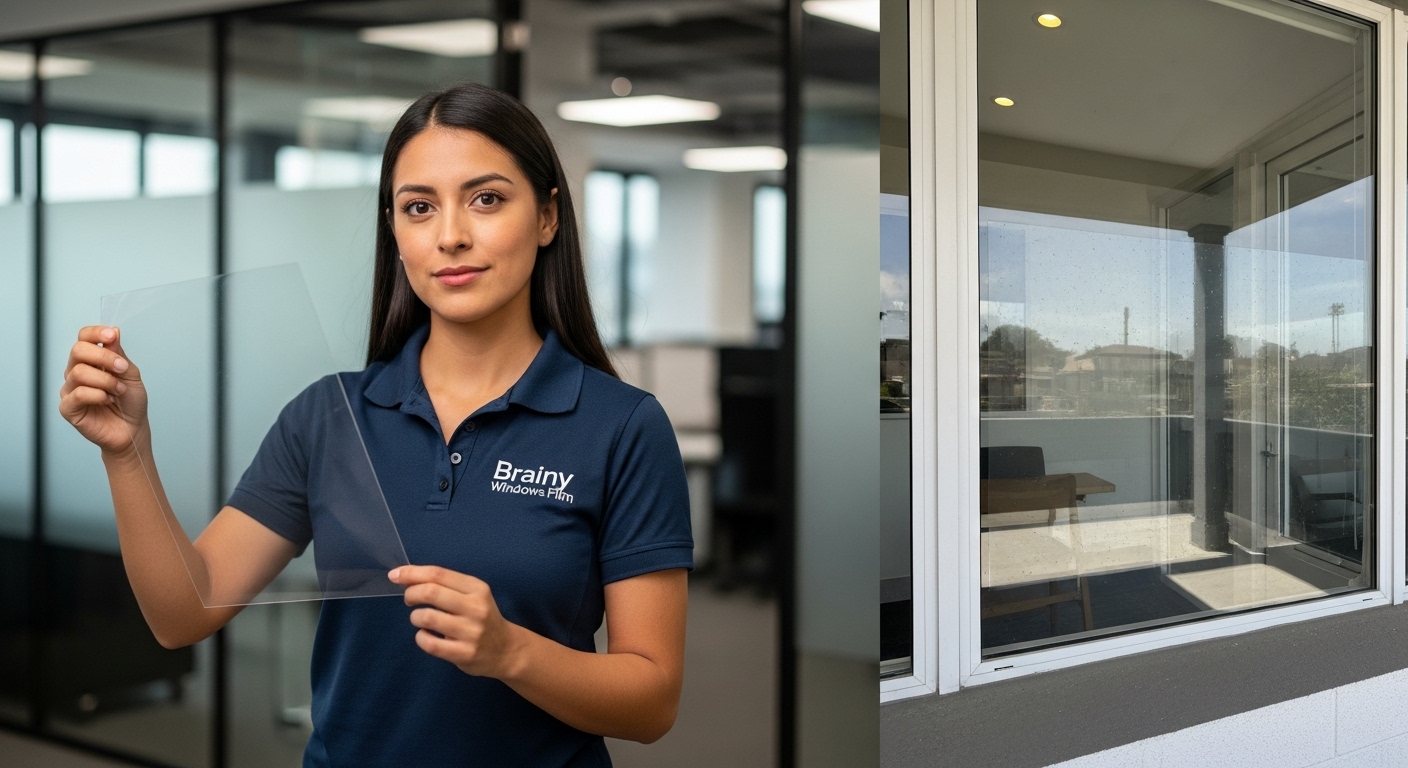 Tabla comparativa de películas polarizado, seguridad y nanocerámico.