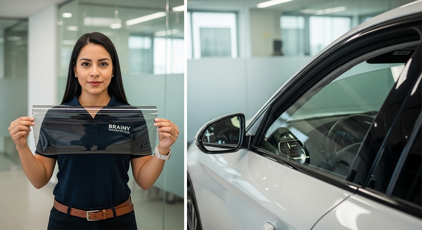 Distribuidor rollos polarizado automotriz Forjanegra