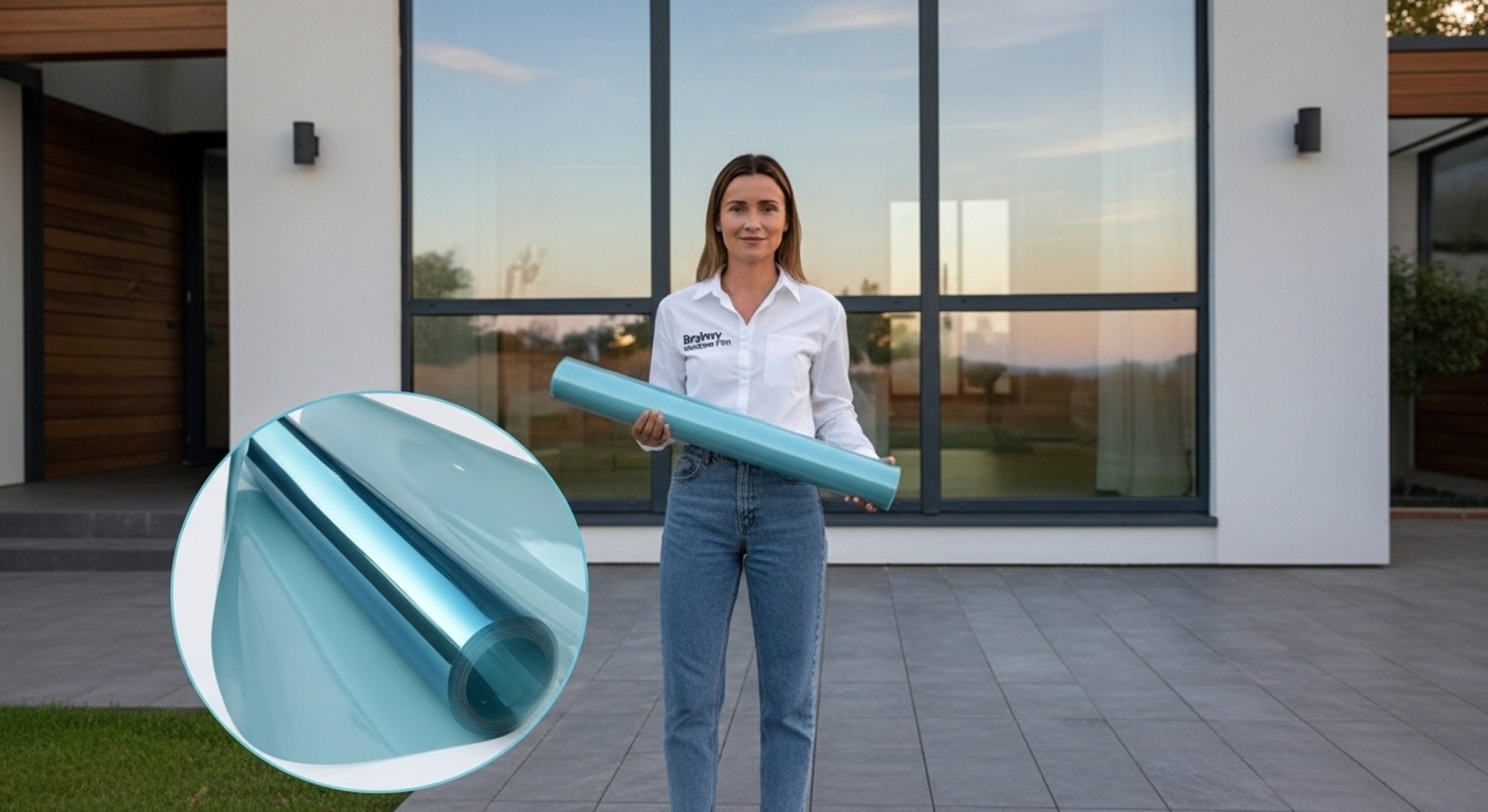 Película de control solar con protección UV residencial SLP