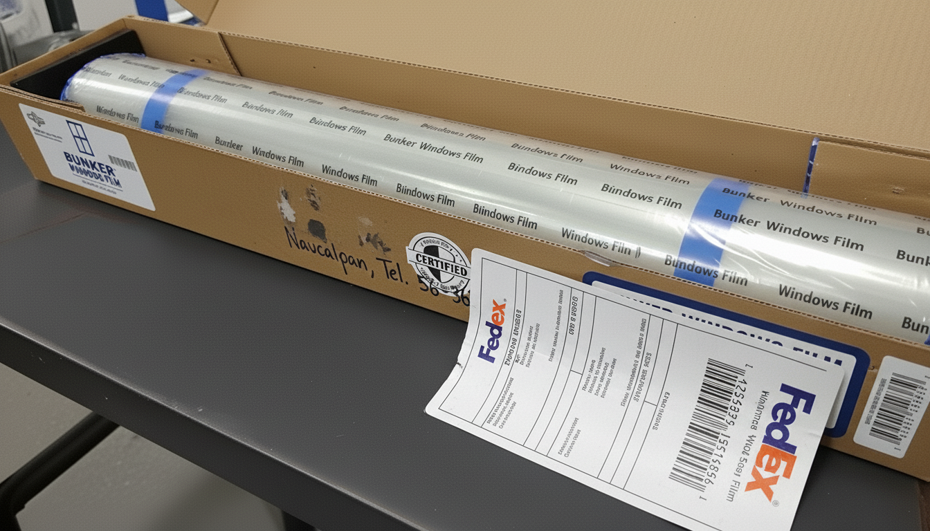 Película de seguridad con tecnología nanocerámica en ventanas de casa en Quintana Roo