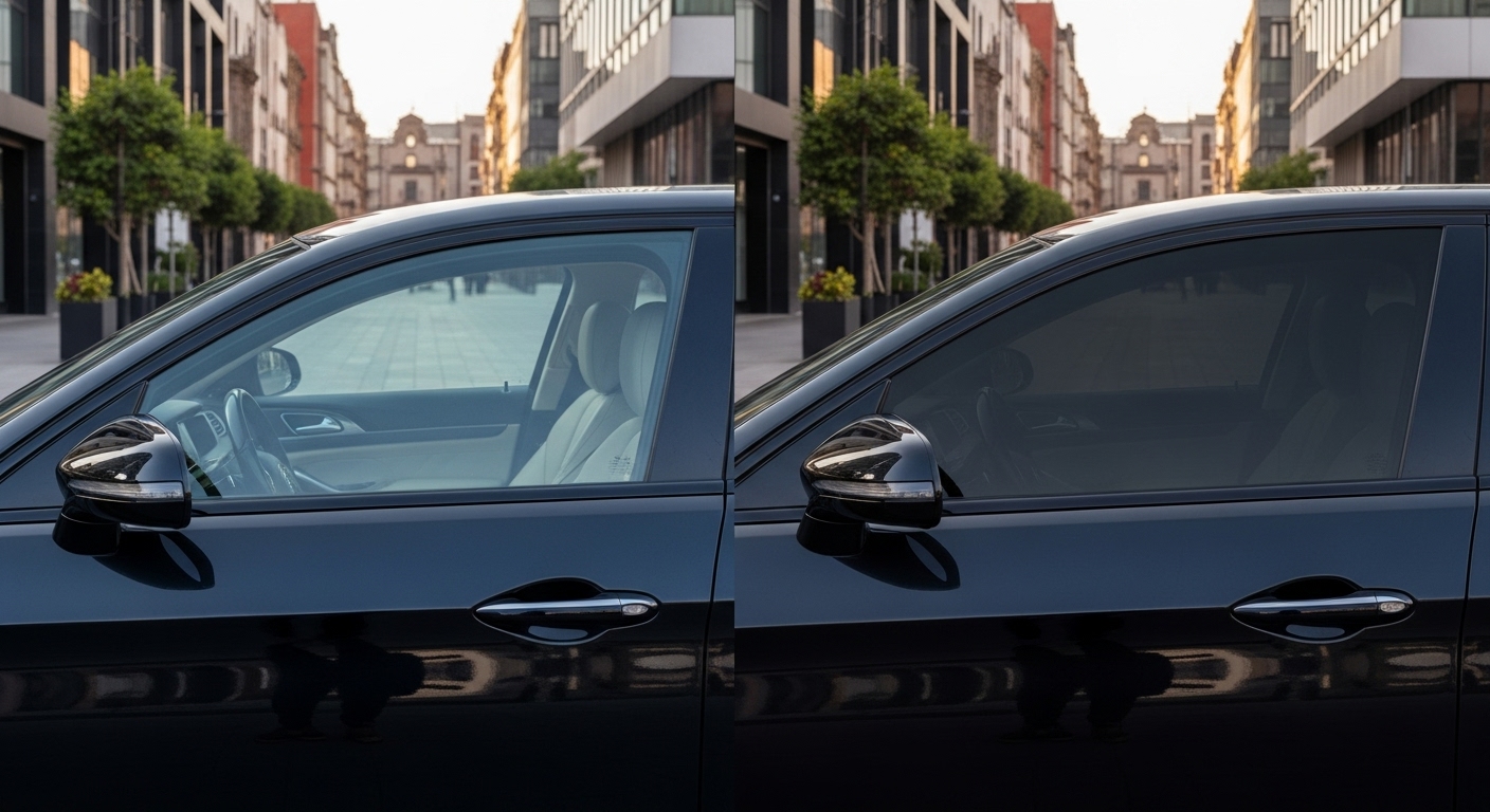 Auto con polarizado nanocerámico en Puebla