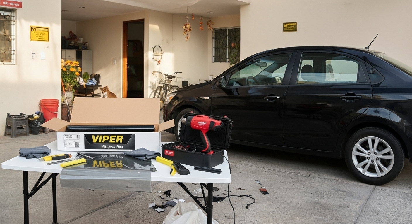 Polarizado Viper Antiasalto para Autos