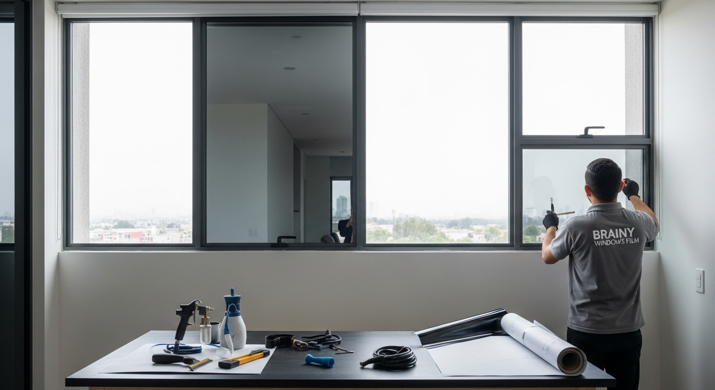 Proyecto de polarizado arquitectónico en oficinas de gobierno