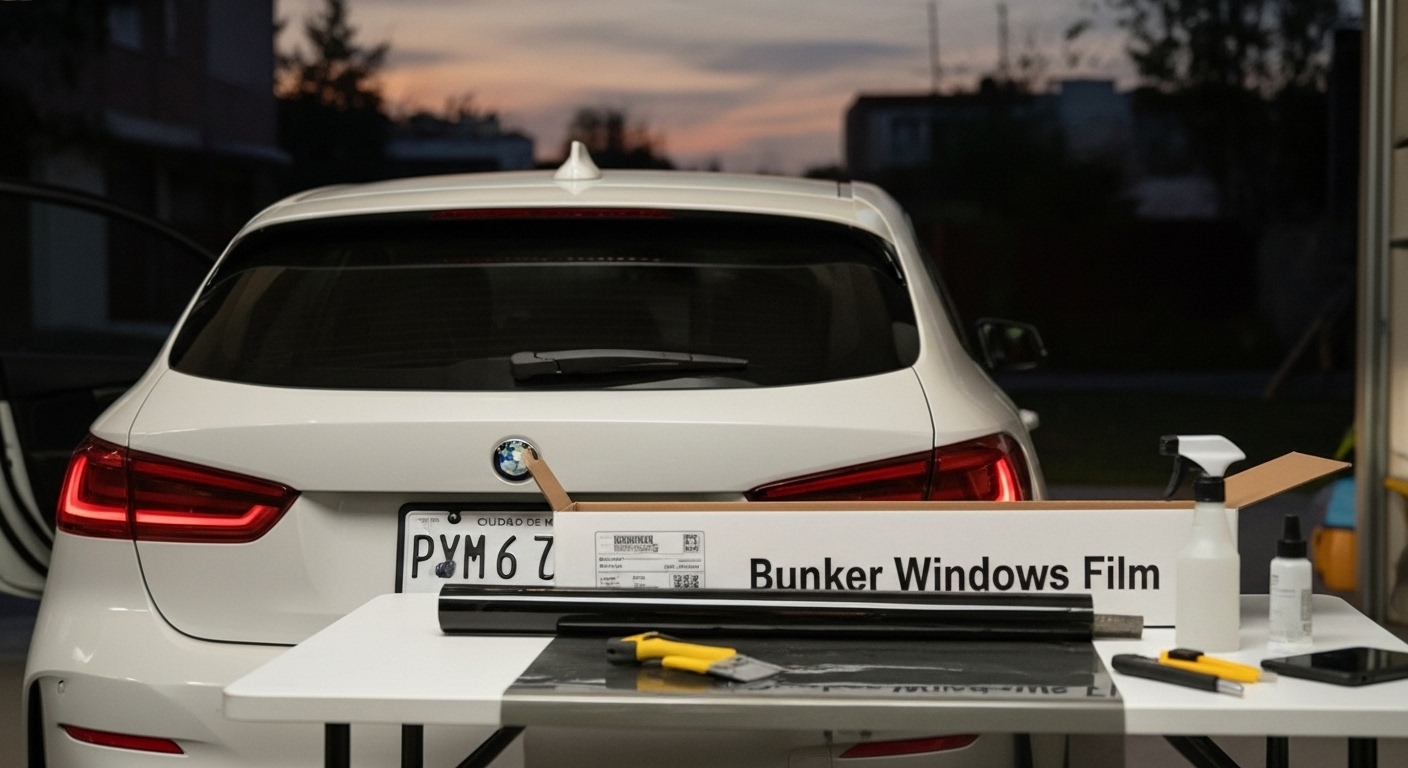 Reglamento de tonos permitidos para películas de polarizado en autos